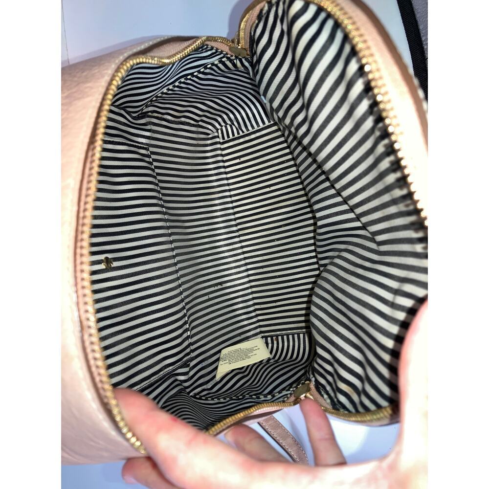 KATE SPADE LARGE NUDE LEATHER BACKPACK - Picture 11 of 16
